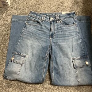 American Eagle Outfitters Blue Flare Jeans